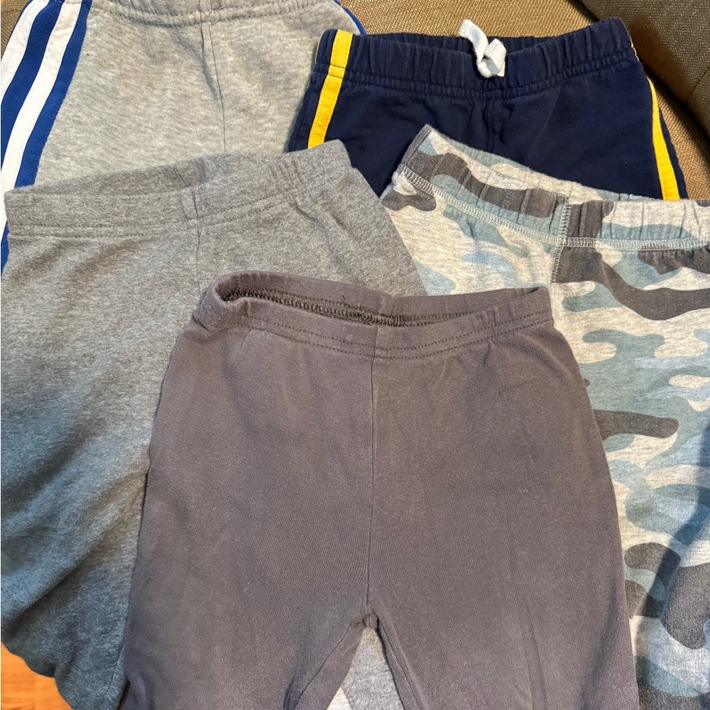 Lot of 5 -24 month boy pants- brands including Carter’s & child of mine